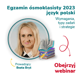 Egzamin ósmoklasisty 2023 - język polski
