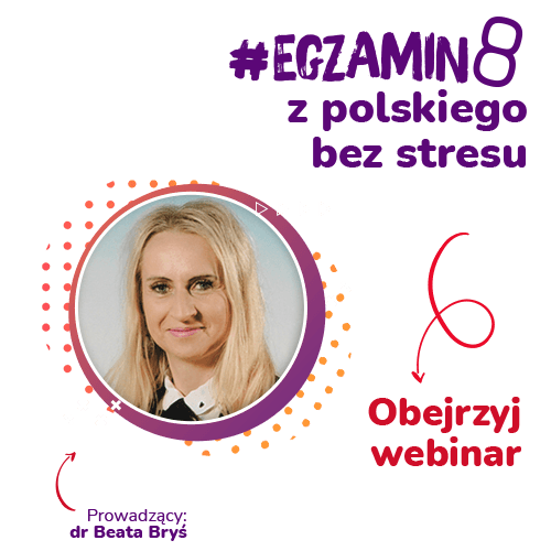 #Egzamin8 z polskiego bez stresu