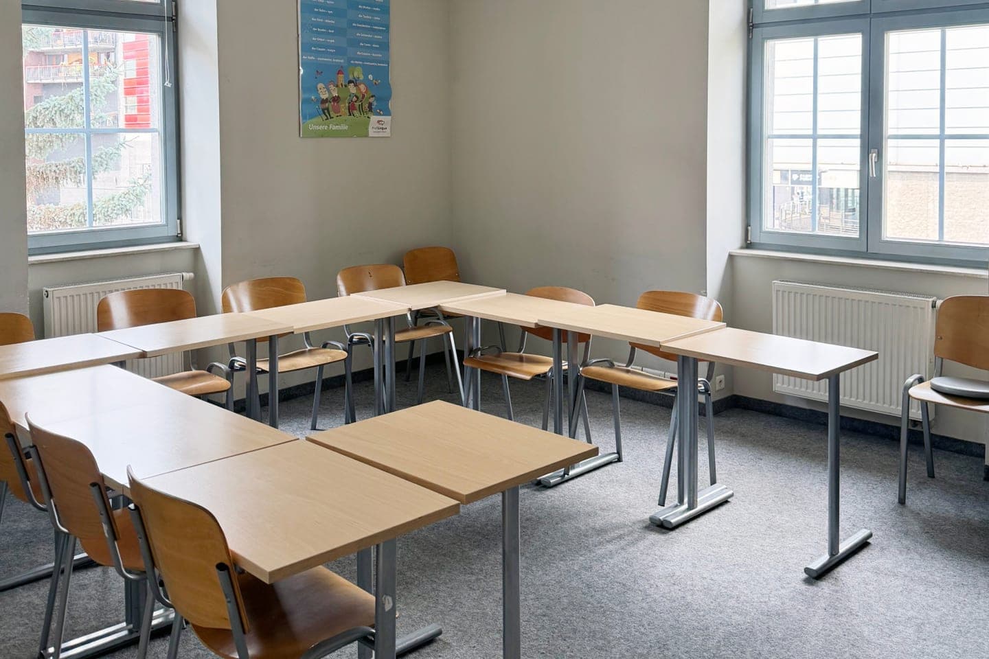 Wnętrze placówki ProfiLingua w Bielsku-Białej, Nadbrzeżna 2/5