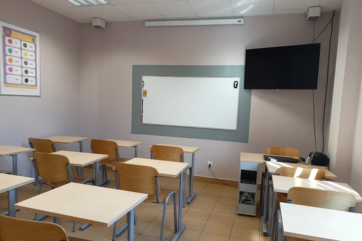 Wnętrze placówki ProfiLingua w Chełmie, ul. Lwowska 14a