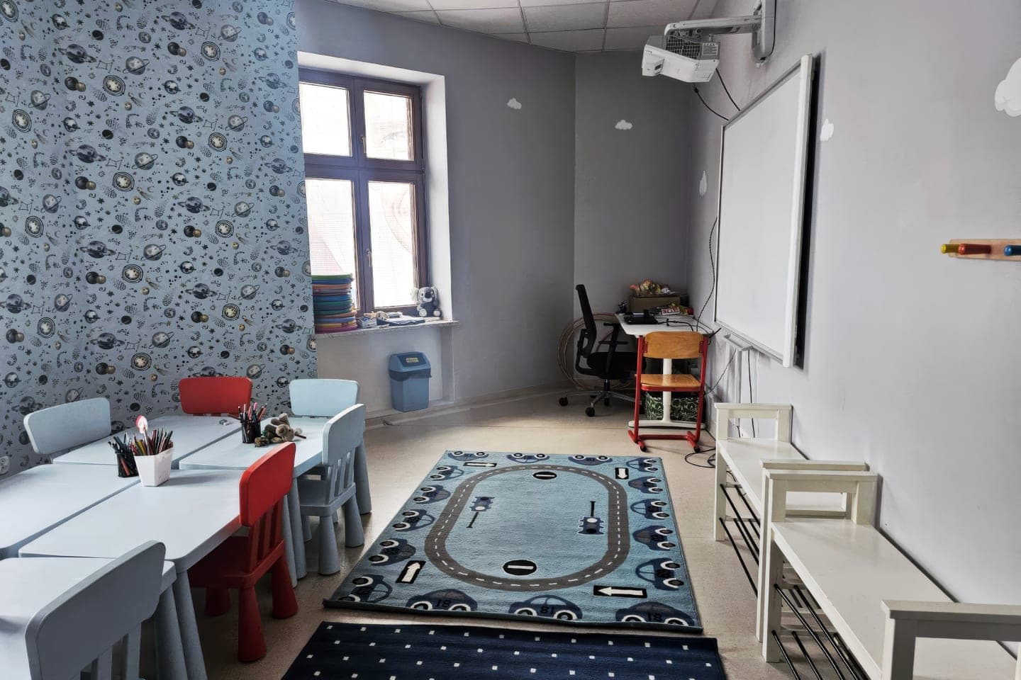 Wnętrze placówki ProfiLingua w Katowicach, ul. Młyńska 23