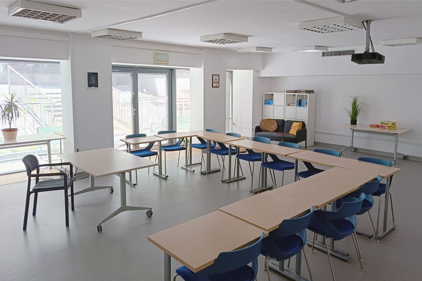 Wnętrze placówki ProfiLingua w Rzeszowie, ul. Słowackiego 24