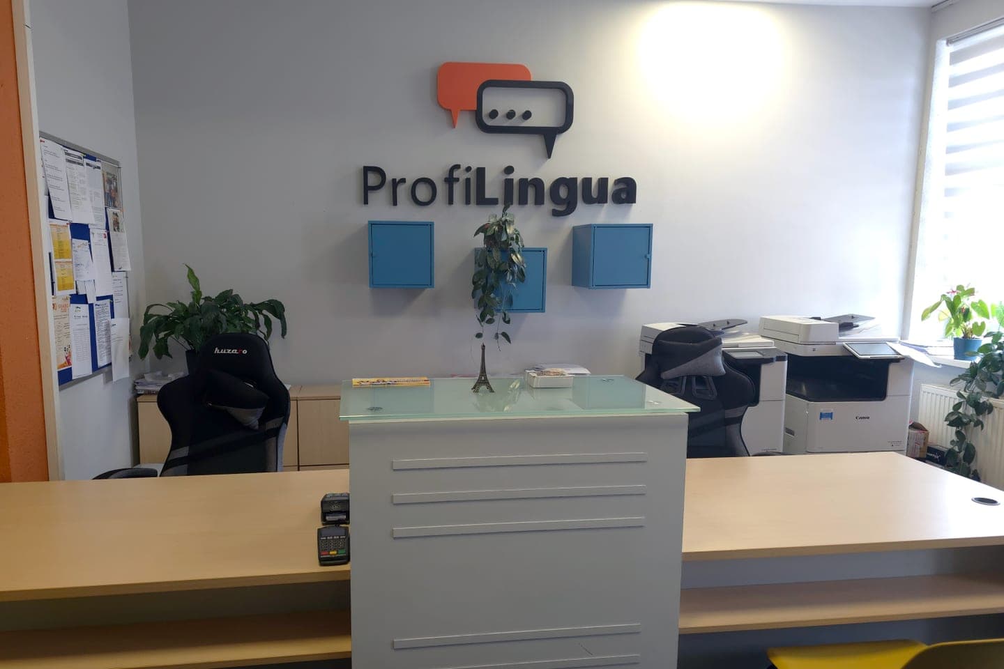 Wnętrze placówki ProfiLingua w Sosnowcu, ul. Warszawska 12