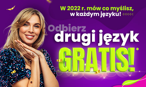 Promocja</br>Drugi Język Gratis